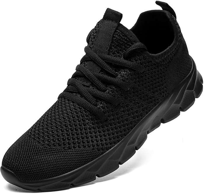 YITUHIO Mens Running Shoes Fashion Sneakers Tennis Walking Shoes Lightweight Athletic Gym Workout Shoes - Image 1