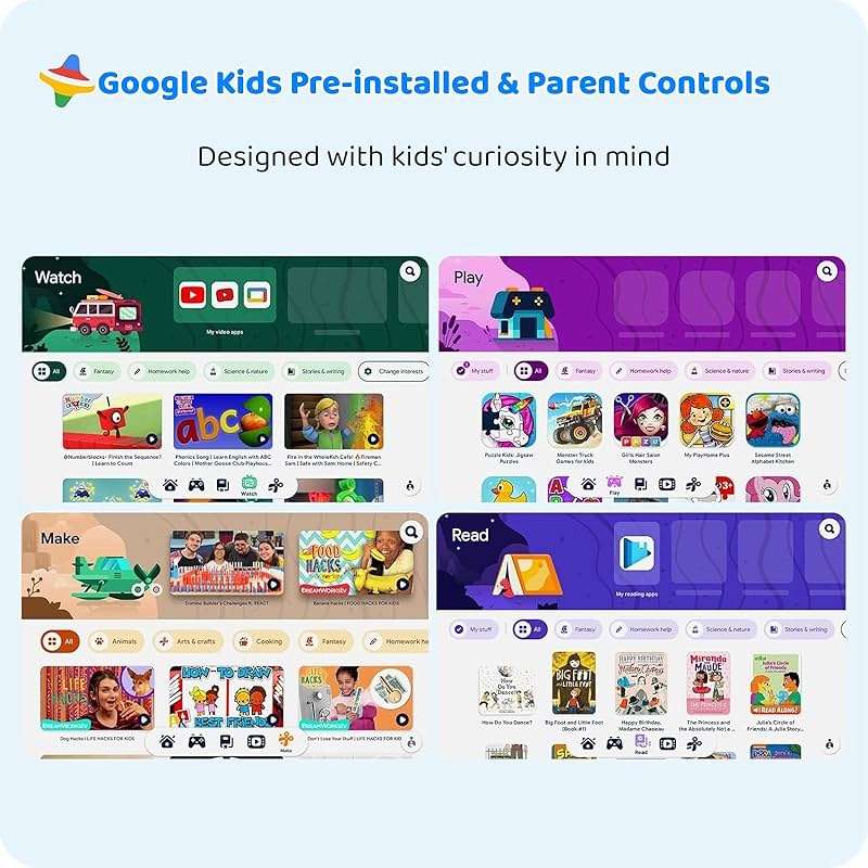 COLORROOM 2026 Upgraded Android 15 Tablet, 10inch Kids Tablet, Octa-core CPU, 10GB+64GB+1TB Expand Tablets for Kids with Kids Space, Parental Control, 6000mAh Big Battery,Touchscreen Tableta,Blue - Image 2