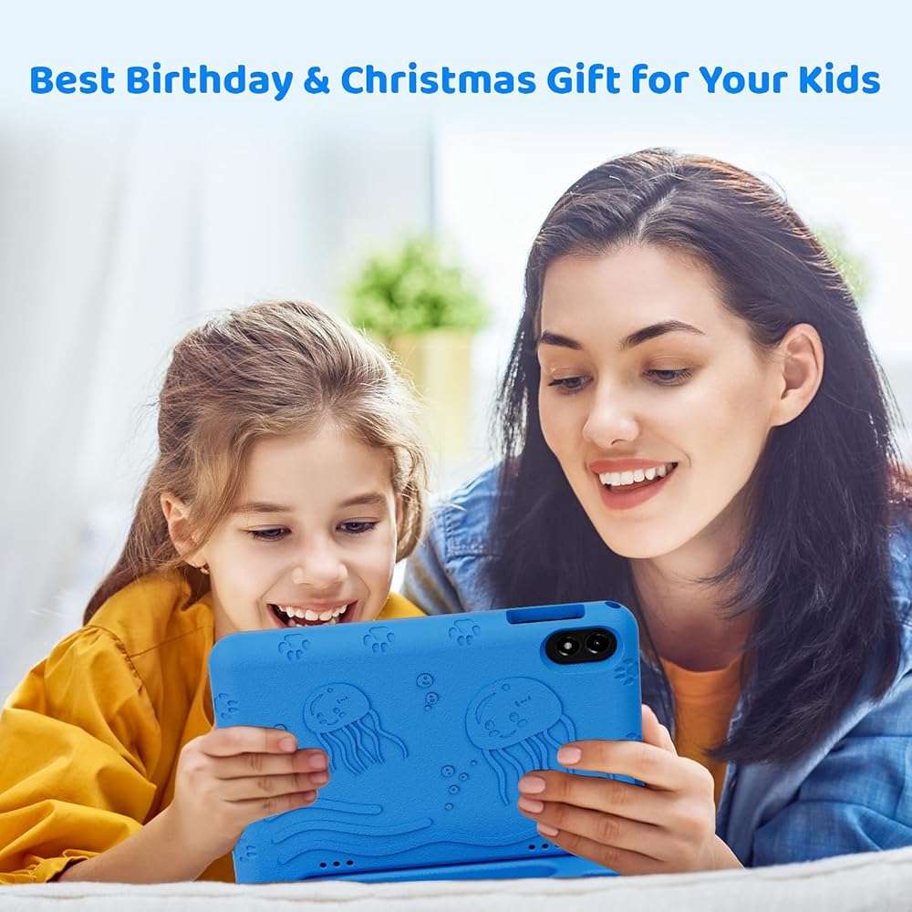 COLORROOM 2026 Upgraded Android 15 Tablet, 10inch Kids Tablet, Octa-core CPU, 10GB+64GB+1TB Expand Tablets for Kids with Kids Space, Parental Control, 6000mAh Big Battery,Touchscreen Tableta,Blue - Image 6