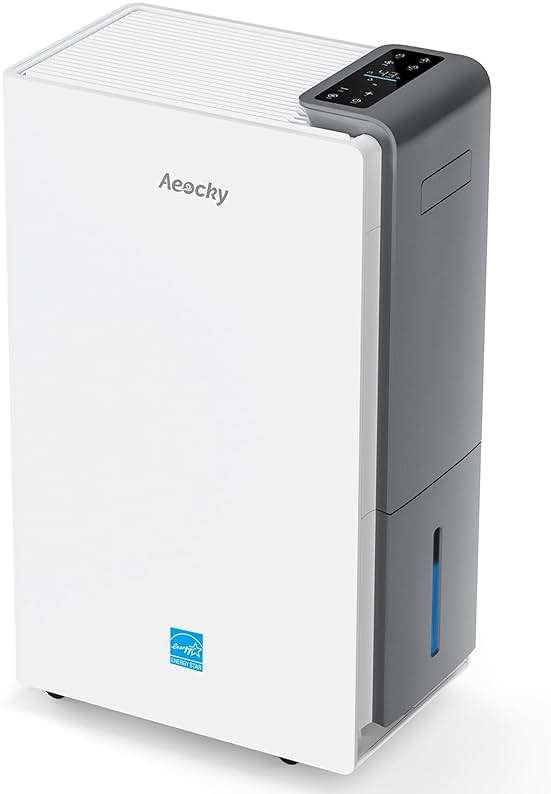 AEOCKY 4500 Sq.Ft Energy Star Most Efficient 2025 Dehumidifier, Max 80 Pint/Day Smart Compressor Dehumidifier with Drain Hose, Intelligent Humidistat,for Basement,Bedroom,Home,Bathroom - Image 1