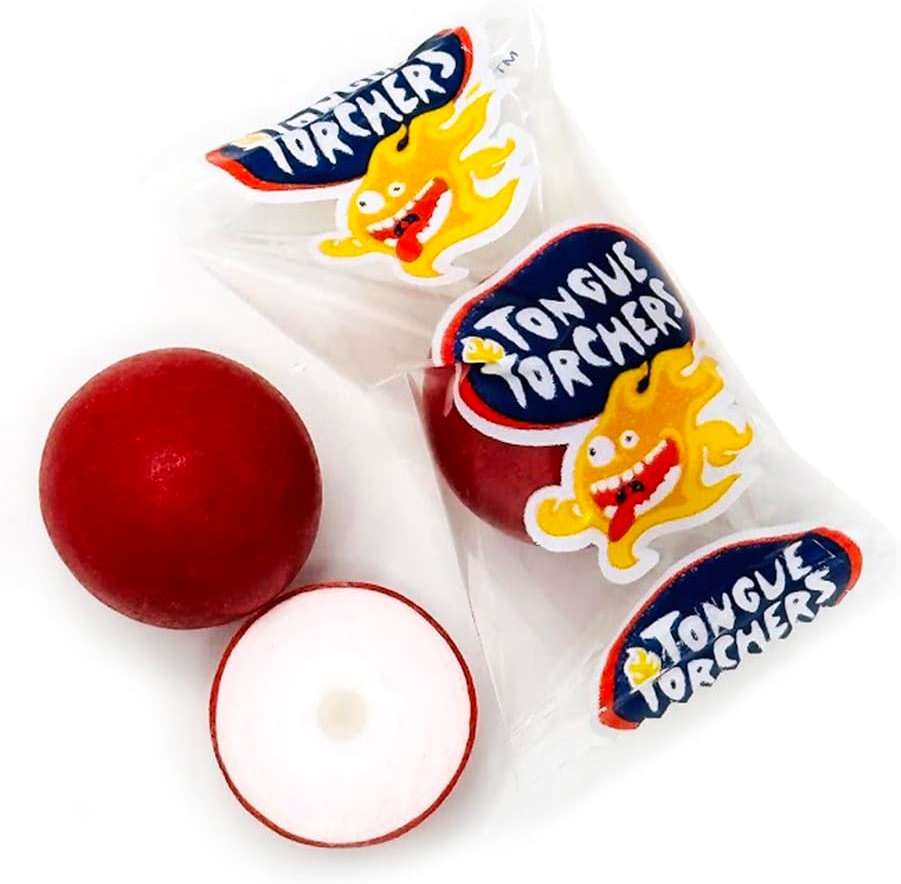 SweetGourmet Spicy Cinnamon Jawbreakers Wrapped Hard Candy Balls | 1 Pound - Image 3