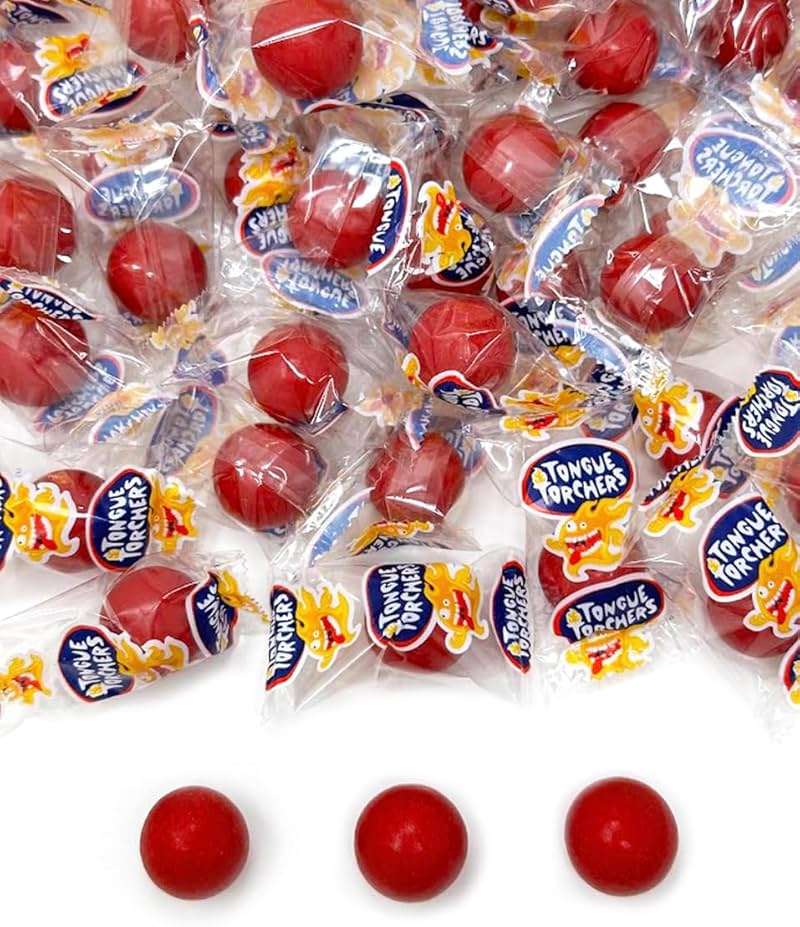SweetGourmet Spicy Cinnamon Jawbreakers Wrapped Hard Candy Balls | 1 Pound - Image 4
