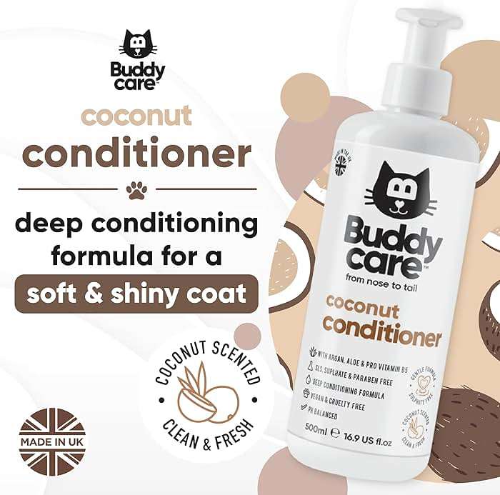 Coconut Cat Conditioner by Buddycare (16.90oz) - Image 2