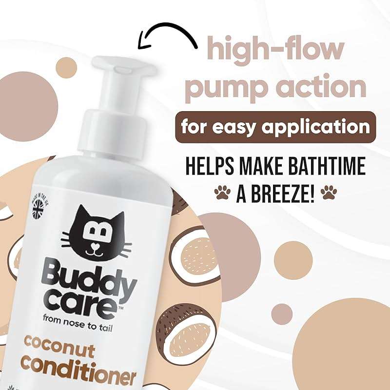 Coconut Cat Conditioner by Buddycare (16.90oz) - Image 6