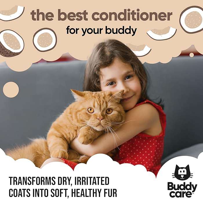 Coconut Cat Conditioner by Buddycare (16.90oz) - Image 7