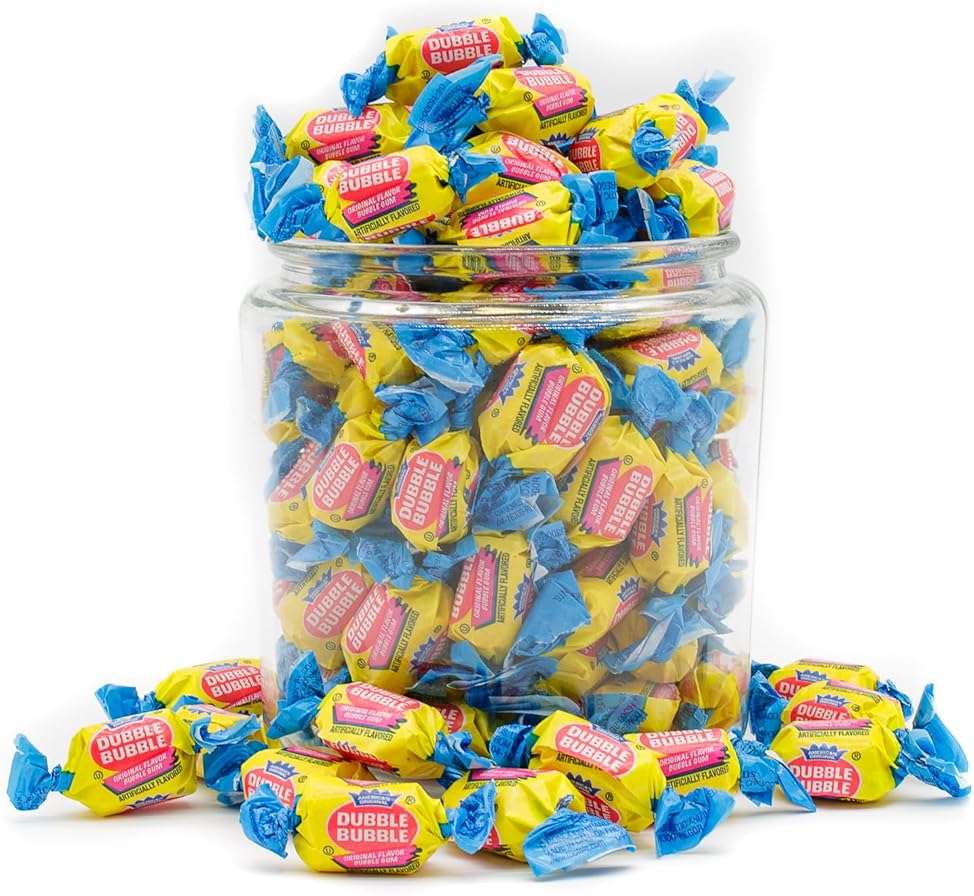 DUBBLE BUBBLE Gum Original Flavor 3 pounds – Bulk Bag, Fruit Flavored, Chewing Gum, Individually Wrapped - Image 4
