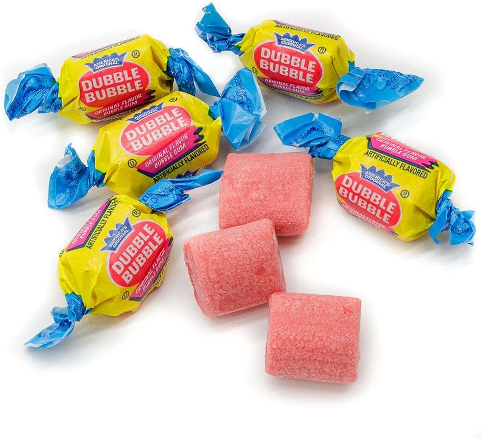 DUBBLE BUBBLE Gum Original Flavor 3 pounds – Bulk Bag, Fruit Flavored, Chewing Gum, Individually Wrapped - Image 5
