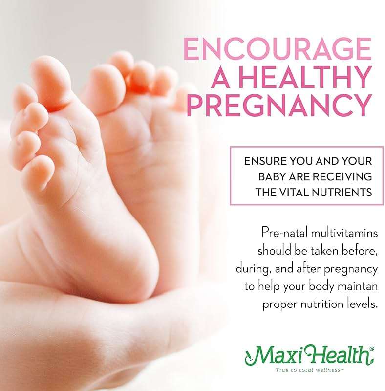 Maxi Health - Methyl Prenatal DHA Prenatal Vitamins Women - Doctor Formulated, Kosher, Gluten Free Prenatal Multivitamin with 25 Nutrients Including DHA, Folic Acid & More, 60 Liquid Caps - Image 5