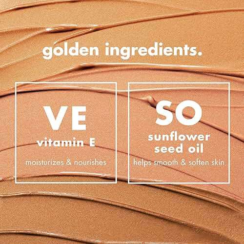 e.l.f. SKIN Bronzing Drops, Liquid Face Tinted Serum with Vitamin E & Sunflower Oil, Shimmer Finish, Vegan & Cruelty-Free, Rose Gold - Image 3