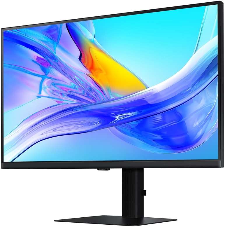 SAMSUNG 27-Inch ViewFinity S8 (S80UD) 4K UHD High Resolution Monitor with HDR10, USB-C, Height Adjustable Ergonomic Stand, Built-In KVM Switch, Advanced Eye Care, LS27D802UANXGO, 2024 - Image 2