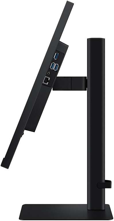SAMSUNG 27-Inch ViewFinity S8 (S80UD) 4K UHD High Resolution Monitor with HDR10, USB-C, Height Adjustable Ergonomic Stand, Built-In KVM Switch, Advanced Eye Care, LS27D802UANXGO, 2024 - Image 3
