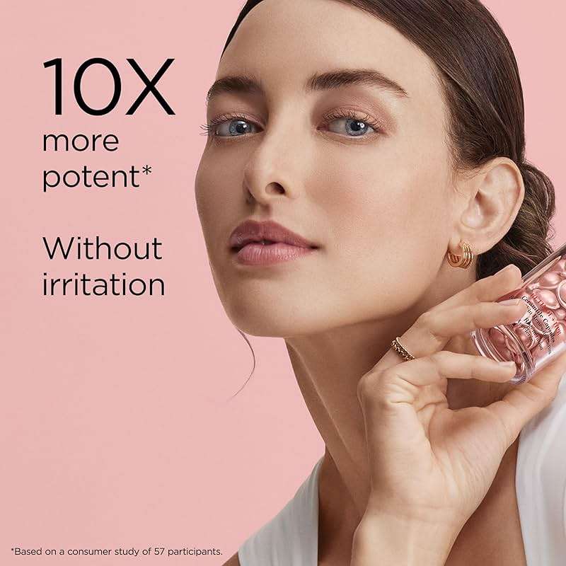 Elizabeth Arden Retinol + HPR Ceramide Rapid Skin Renewing Anti-Aging Face Serum Capsules, Fine Lines & Wrinkles Treatment with Peptides, Vitamin E, & Niacinamide - Image 7