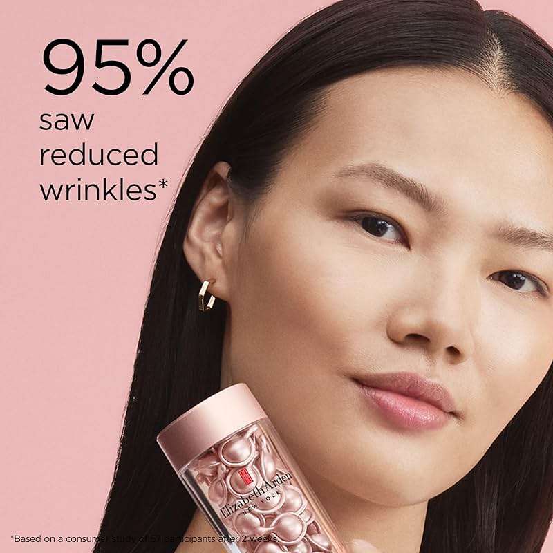 Elizabeth Arden Retinol + HPR Ceramide Rapid Skin Renewing Anti-Aging Face Serum Capsules, Fine Lines & Wrinkles Treatment with Peptides, Vitamin E, & Niacinamide - Image 10
