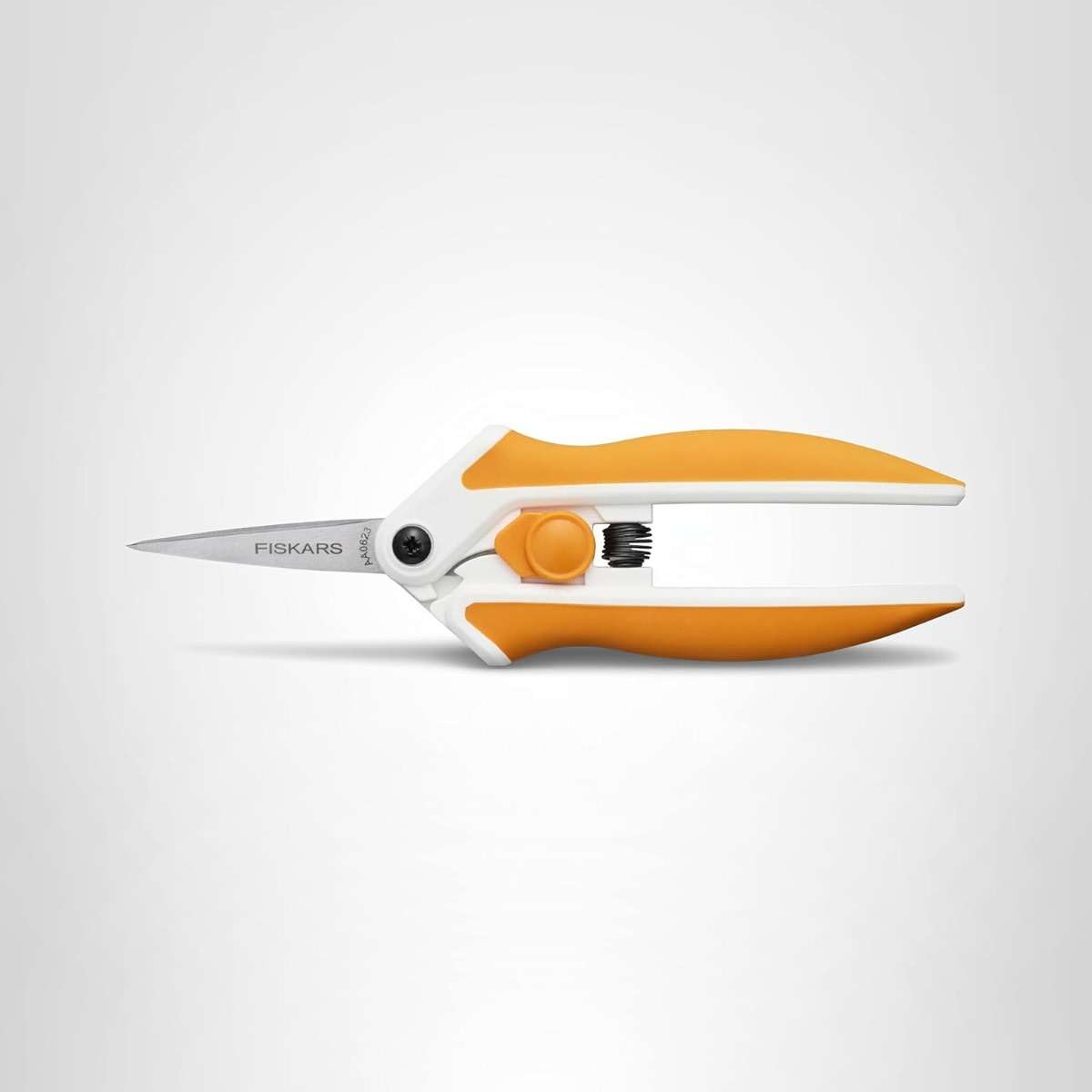 Fiskars Micro-Tip Spring Assisted Scissors, Precision Cutting Stainless Steel Blades, Comfort Handle, Cut Details in Fabric, Sewing Scissors and Arts and Crafts Tools - Image 9
