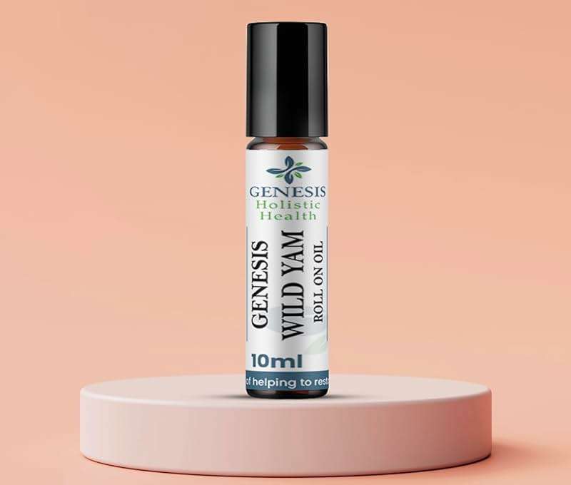 Genesis Wild Yam Root Roll On Oil for Women 10ml, Organic Wild Yam Oil with Chaste Tree & Red Clover, Vegan-Friendly & Unscented Botanical Roll-On, Fast-Absorbing, Made in USA - Image 2