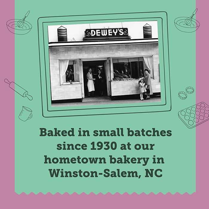 NEW! Dewey's Bakery Complete Cookie Collection | Meyer Lemon, Brownie Crisp, Triple Ginger, Vanilla Bean, Dark Chocolate Mint Cookies, & Key Lime Moravian Cookie Thins | 9 oz Box (Pack of 6) - Image 8