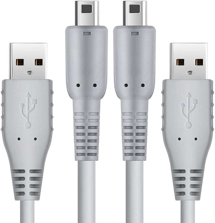 SENBOMA 3DS Charger Cable - 4.9FT OEM Original Replacement Power Charging Cord for New 3DS XL New 3DS 3DS XL New 2DS XL New 2DS 2DS XL 2DS DSi DSi XL (Bulk Packaging) (2) - Image 6