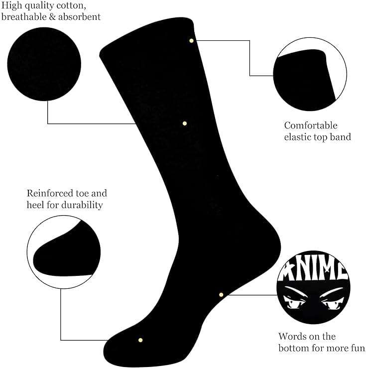 Belloxis Fun Novelty Socks for Men & Boys - Cotton Comfort Stocking Birthday Gift for Him, Dad, Son, Brother - Image 3