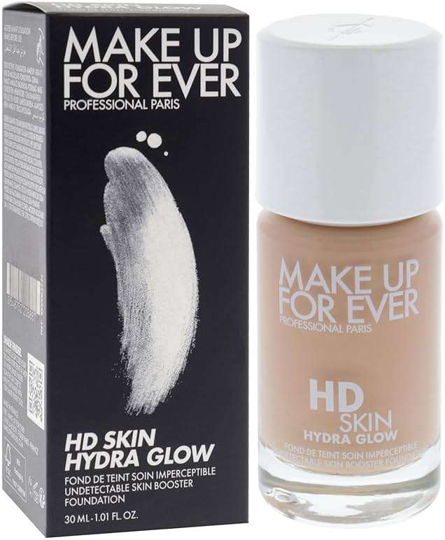 HD Skin Hydra Glow - 2R24 Cool Nude by Make Up For Ever for Women - 1 oz Foundation - Image 3