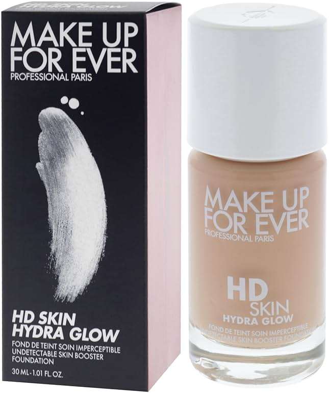 HD Skin Hydra Glow - 2R24 Cool Nude by Make Up For Ever for Women - 1 oz Foundation - Image 4