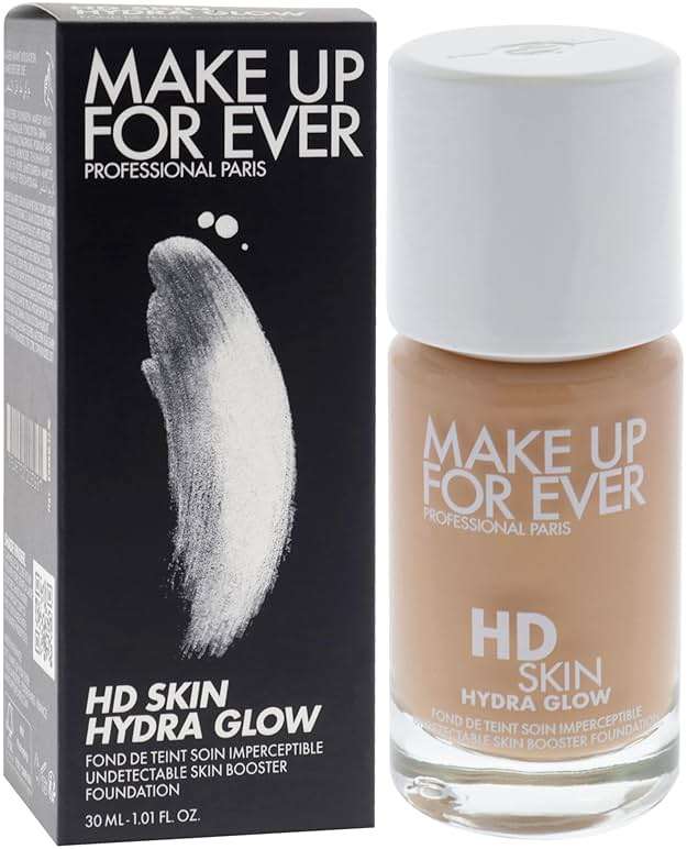 HD Skin Hydra Glow - 2Y36 Warm Honey by Make Up For Ever for Women - 1 oz Foundation - Image 3