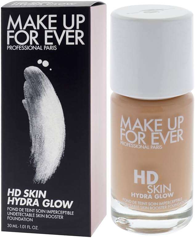 HD Skin Hydra Glow - 2Y36 Warm Honey by Make Up For Ever for Women - 1 oz Foundation - Image 4