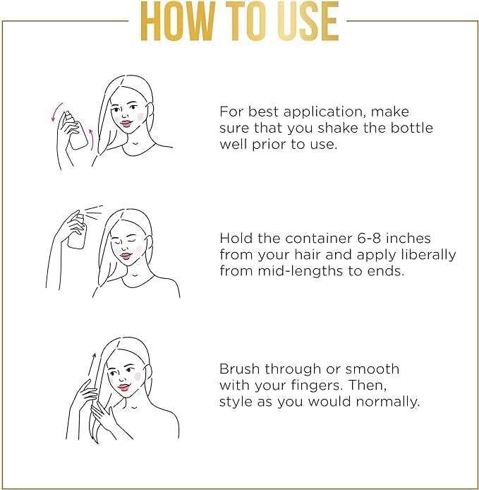 Pantene Dry Conditioner Mist Spray for Hair, 3.9oz, Blue - Instant Hydration and Frizz Control with Vitamin B5, Safe for Color Treated Hair, Pro-V Refresh - Image 5