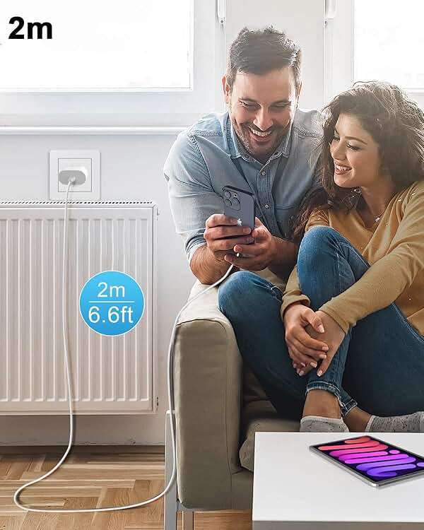 iPhone Super Fast Charger 2-Pack 20W Rapid USB C Charger Block with 6.6ft Type C to Lightning Cable Quick Charging Cord for iPhone 14/13/12/11/Pro Max/Mini/Plus/SE/Xr/X/Xs - Image 7