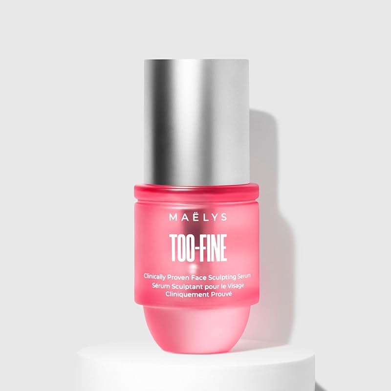 MAËLYS TOO-FINE Firming Anti-Aging Face Serum - Instantly Lifted Look - Glaucine & Bacillus Ferment - Face Tightening Serum Helps Lift Look of Sagging Skin on Jawline, Cheekbones & Under Eyes (15 mL) - Image 1