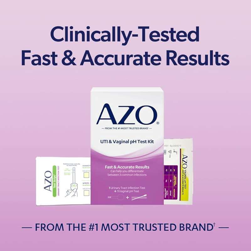 AZO Dual Protection Urinary & Vaginal Probiotic + UTI & Vaginal pH Test Kit (30 Count) - Image 6