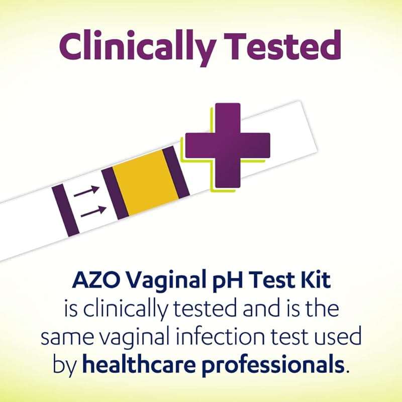 AZO Dual Protection Urinary & Vaginal Probiotics 30ct + Vaginal pH Test Kit 2 Self-Tests - Image 6