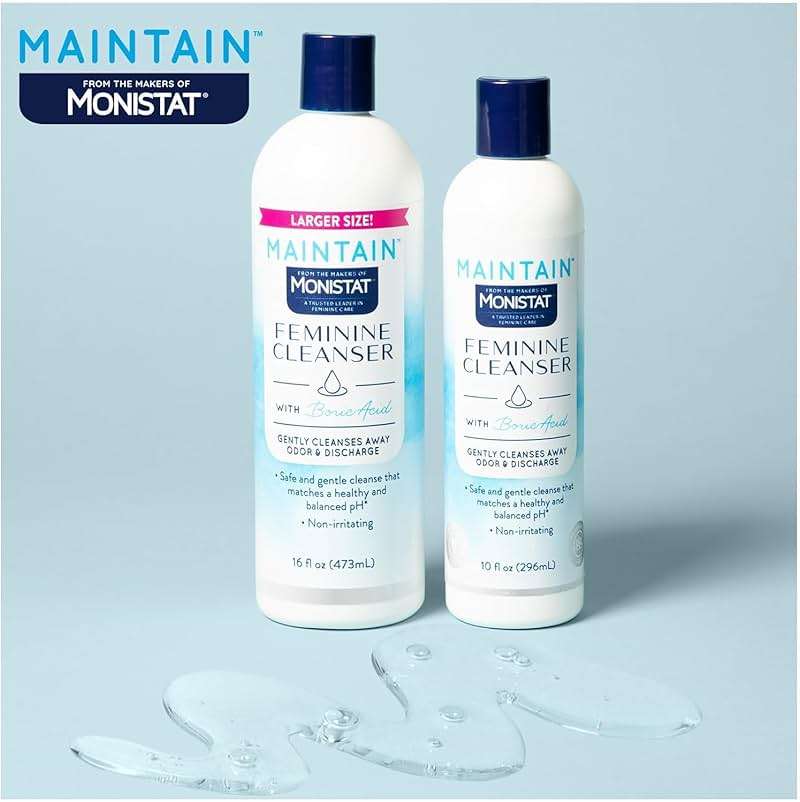 Monistat Boric Acid Feminine Wash, Fragrance-Free Intimate Wash for Women with Gentle pH-Balanced Formula, 10 Fl Oz, Pack of 4 - Image 6