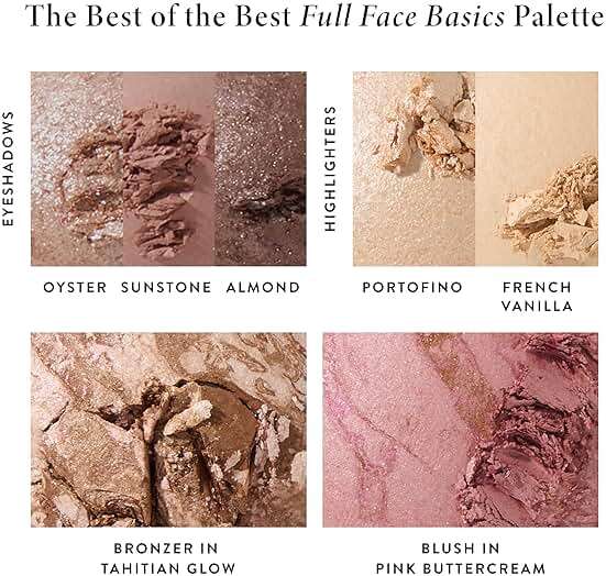 LAURA GELLER NEW YORK Baked Starter Kit: Baked Balance-n-Brighten Powder Foundation, Tan and Best of the Best Palette Blush Bronzer Highlighter Eyeshadow and Retractable Kabuki Brush - Image 7