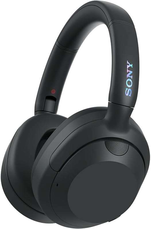 Sony ULT WEAR Noise Canceling Wireless Headphones with Alexa Built-in, Massive Bass Comfortable Design, Black WHULT900N/B Bundle with Pro Audio Headphone Stand + Microfiber Cloth - Image 2