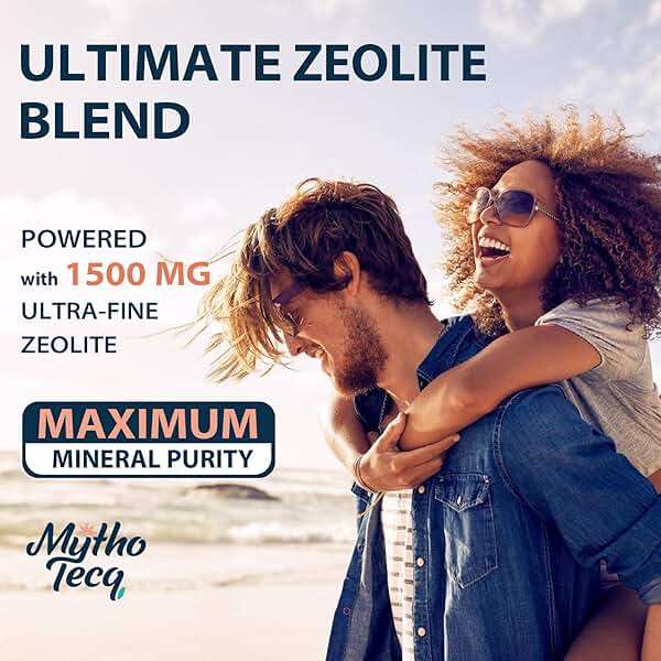 MythoTecq 2300 MG Zeolite Detox Capsules - Activated Charcoal & Bentonite Clay, Highly Absorbable Full Body, Liver & Gut Cleanse, Zeolite Clinoptilolite（90 Capsules） - Image 7