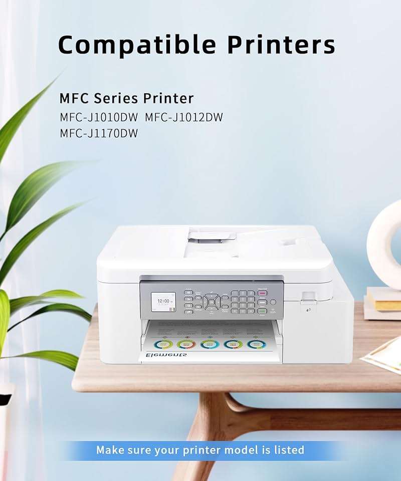 LC401XL LC401 Ink Cartridges Compatible for Brother LC 401XL LC401 XL High Yield Work for Brother MFC-J1010DW MFC-J1012DW MFC-J1170DW Printer (4XL Pack, 1 Black, 1 Cyan, 1 Magenta, 1 Yellow) - Image 2