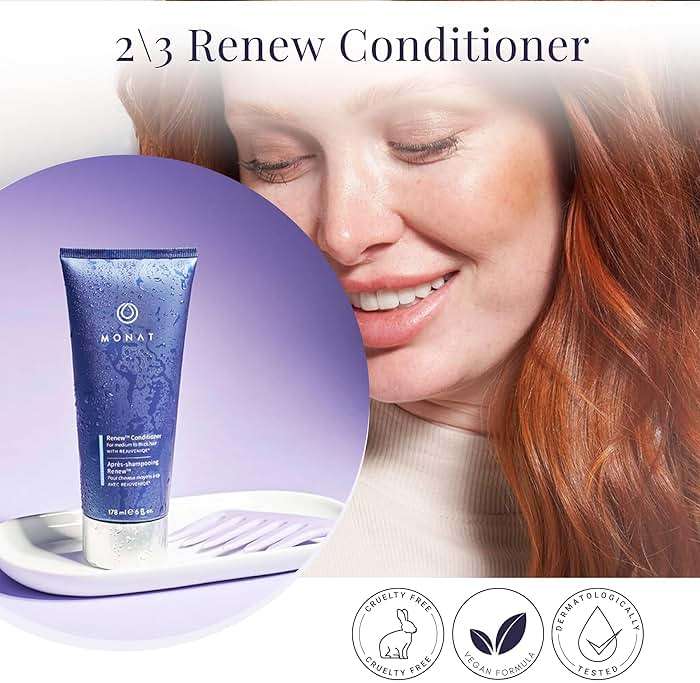 Renew™ Hydrating Hair Care System - Shampoo, Conditioner, and Masque System for Dry, Brittle Hair (8 oz/6 oz/5 oz) - Image 4