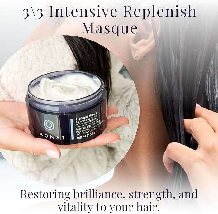 Renew™ Hydrating Hair Care System - Shampoo, Conditioner, and Masque System for Dry, Brittle Hair (8 oz/6 oz/5 oz) - Image 5