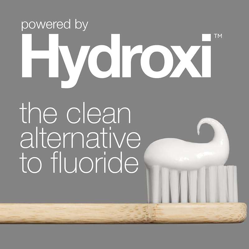 Davids Hydroxi Fluoride Free Nano Hydroxyapatite Toothpaste for Remineralizing, Sensitive Support, Whitening, Antiplaque, SLS Free, Natural Peppermint, 4oz, Made in USA - Image 3