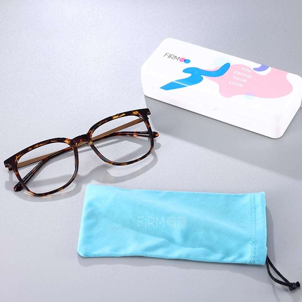Firmoo Oversized Blue Light Blocking Glasses for Women/Men, Large Square Frame Computer Glasses for Screens - Image 7