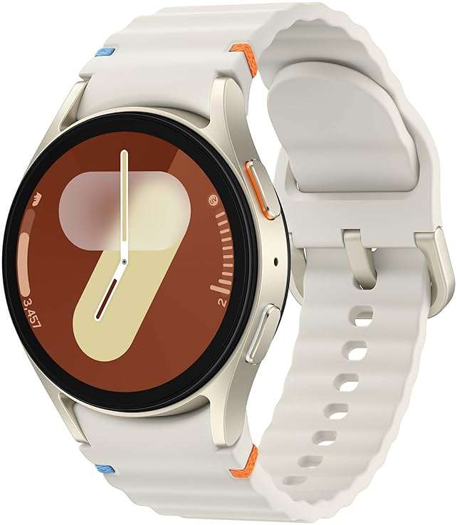 Samsung Galaxy Watch 7 40mm Bluetooth AI Smartwatch w/Energy Score, Wellness Tips, Heart Rate Tracking, Sleep Monitor, Fitness Tracker, 2024, Cream [US Version, 1Yr Manufacturer Warranty] - Image 1