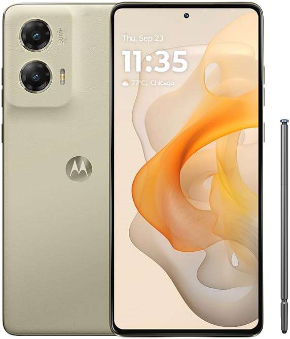 Motorola Moto G Stylus 5G | 2024 | Unlocked | Made for US 8/256GB | 50MP Camera | Caramel Latte | 2024 - Image 2