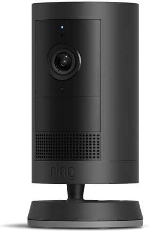 Ring Outdoor Cam Plus, Battery (newest model), Home or business security, Wide-Angle 2K Video with Ring Vision, Low-Light Sight for full-color night vision, Mount-Anywhere Versatility, Black - Image 1