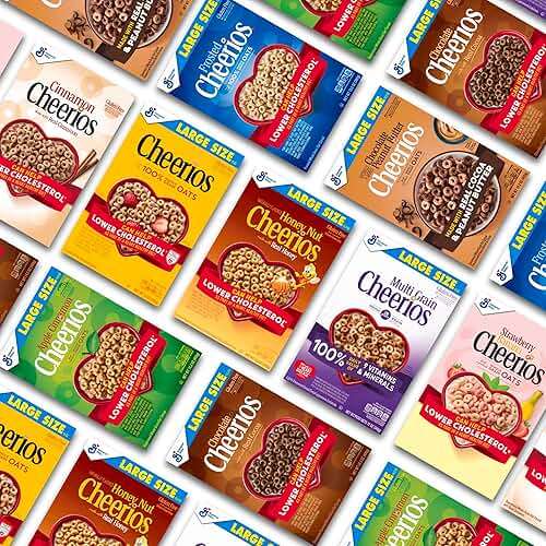 Honey Nut Cheerios, Heart Healthy Gluten Free Breakfast Cereal with Whole Grain Oats, Mega Size, 27.2 oz - Image 9