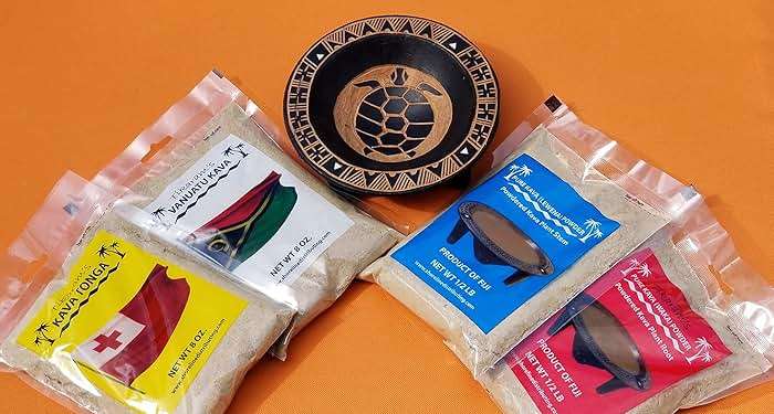 Tikaram's Kava Root Powder, Premium Grade Fiji Dogotuki Waka, Noble Strain, High Potency Lactone, 8 Ounce (Pack of 1) - Image 3