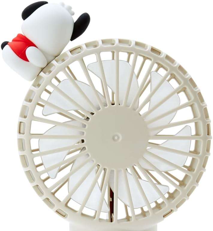 Sanrio 212199 2-Way Fan Pochacco Pochacco 7.1 x 3.9 x 1.6 inches (18 x 10 x 4 cm), Character - Image 9