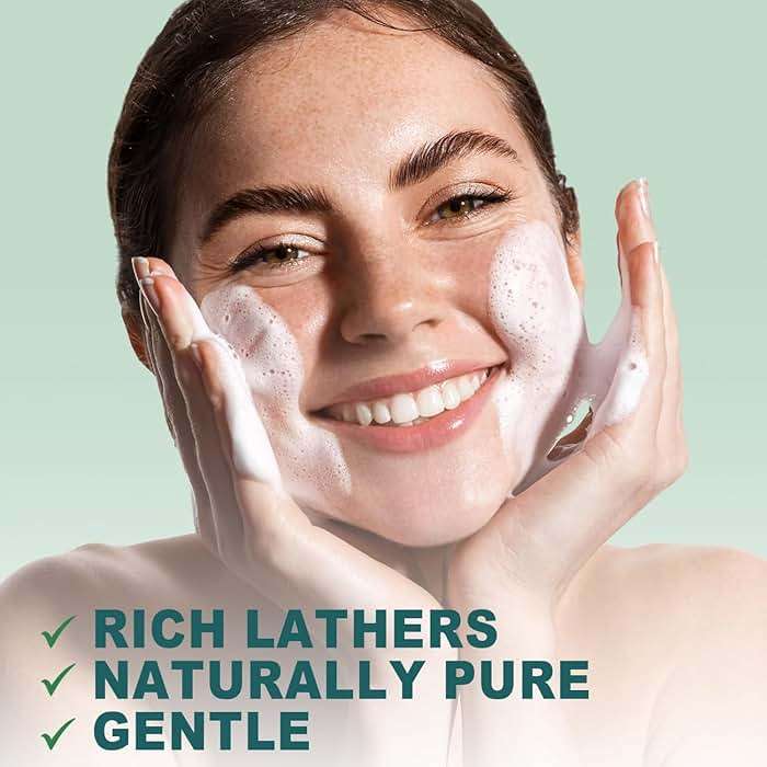 Yoken Pure Castile Liquid Soap Organic (EWG Verified, Unscented, 8 OZ), Made with Organic Oils, No Added Fragrance, Vegan, Castile Soap Liquid for Face, Laundry, Dishes, Sensitive Skin, Travel soaps - Image 7