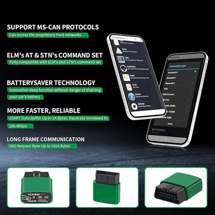VGATE vLinker FD Bluetooth OBD2 Scanner Diagnostic Tool, Car Code Readers & Scan Tools for Android & Windows (Not iOS), Wireless OBD2 Adapter Auto All System Diagnostic to Check Engine Light - Image 6