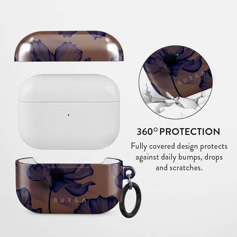 Burga Airpods PRO Case 2019, Compatible with Apple Airpods Case Cover, Protective Air Pods Plastic Hard Shell Cover, Stylish Smartphone Accessories - Image 2