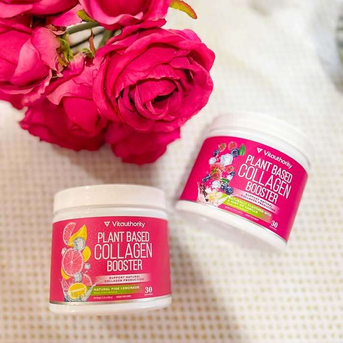 Vitauthority Vegan Collagen Powder for Women - Plant Based Collagen Supplement for Women with Proprietary Vegan Hair Skin and Nails Vitamins - Vegetarian Collagen Powder with Hyaluronic Acid - Image 6